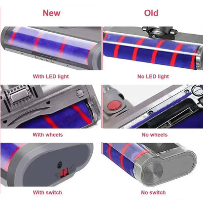 Soft Roller Floor Brush Head Replacement for V6 DC45 DC62 DC74 DC58 DC61 Vacuum Cleaners