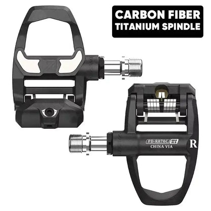 Carbon Nylon Clipless Bike Pedals