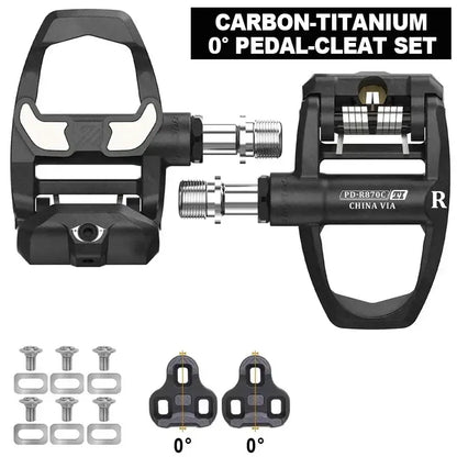 Carbon Nylon Clipless Bike Pedals