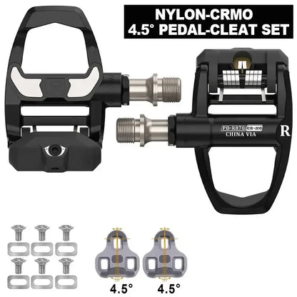 Carbon Nylon Clipless Bike Pedals
