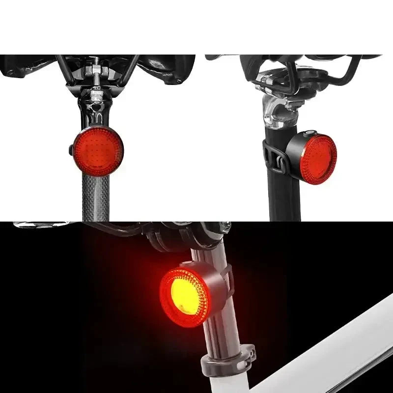 Rechargeable Bicycle Front & Rear Light Set