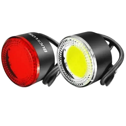 Rechargeable Bicycle Front & Rear Light Set