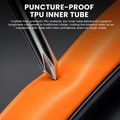 700C TPU Bicycle Inner Tube, 700x23/32C & 700x33/45C with 45/65/80mm Presta Valve for Road & Gravel Bikes
