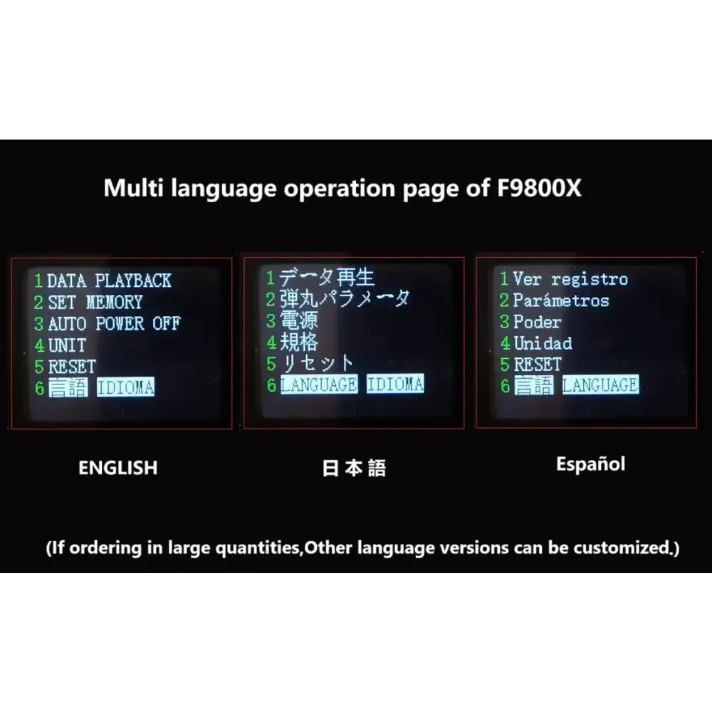 Bullet Firing Chronoscope