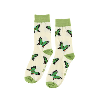 Save the Butterfly Bamboo Socks