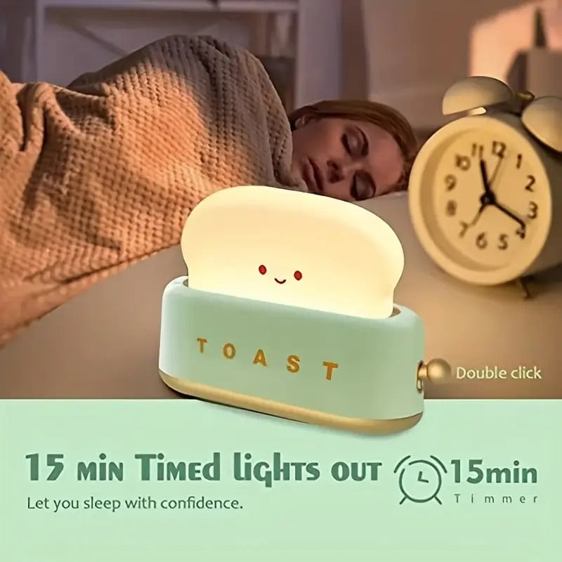 LED Bread Machine Night Light with USB Charging