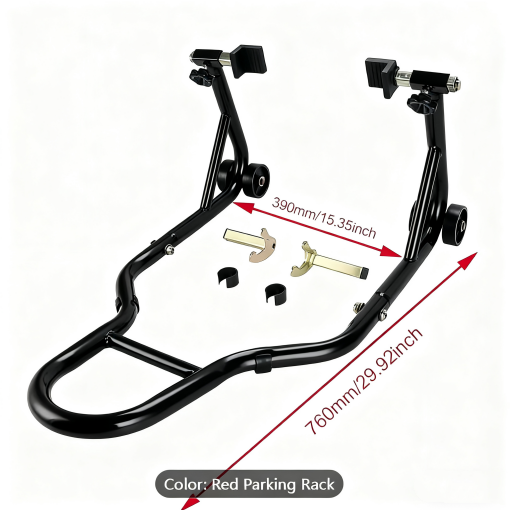 Motorcycle Rear Stand, Swingarm Spool Paddock Stands for Sport Bike