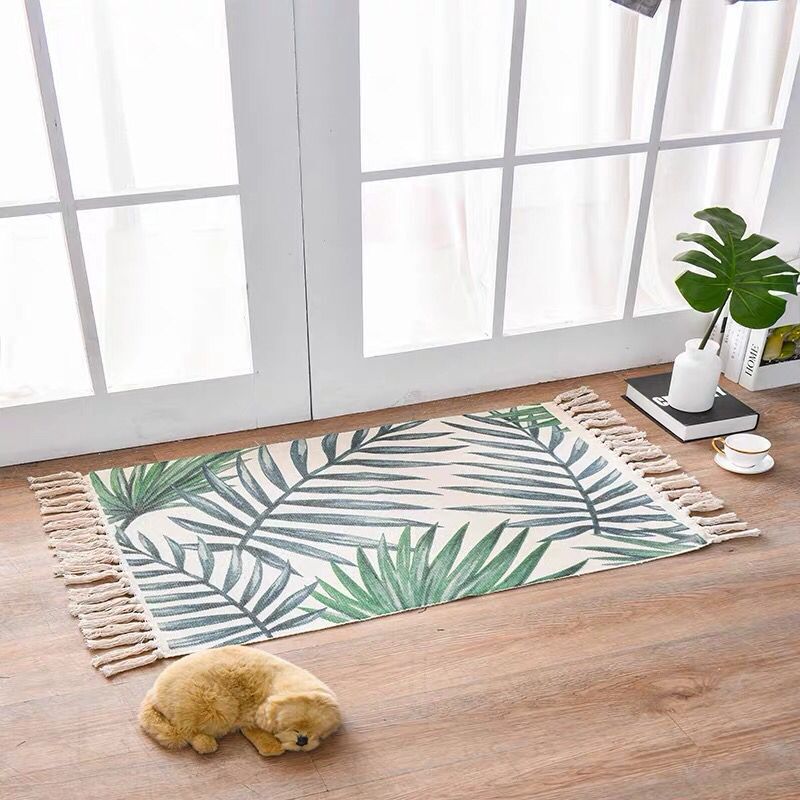 Nordic Style Cotton/Linen Rug