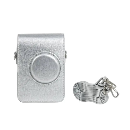 Instax Mini EVO PU Leather Camera Case with Shoulder Strap