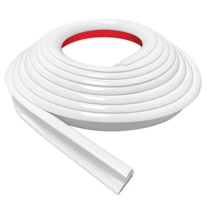 Camper Van Gutter Rain Guard – J Shape Drip Stop PVC Rain Gutter (5m)
