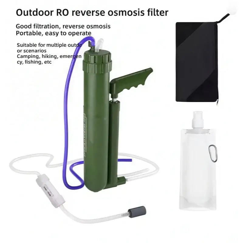 Portable Outdoor Water Purifier Filter Pump