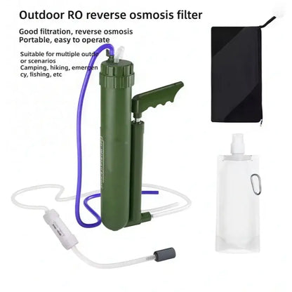 Portable Outdoor Water Purifier Filter Pump