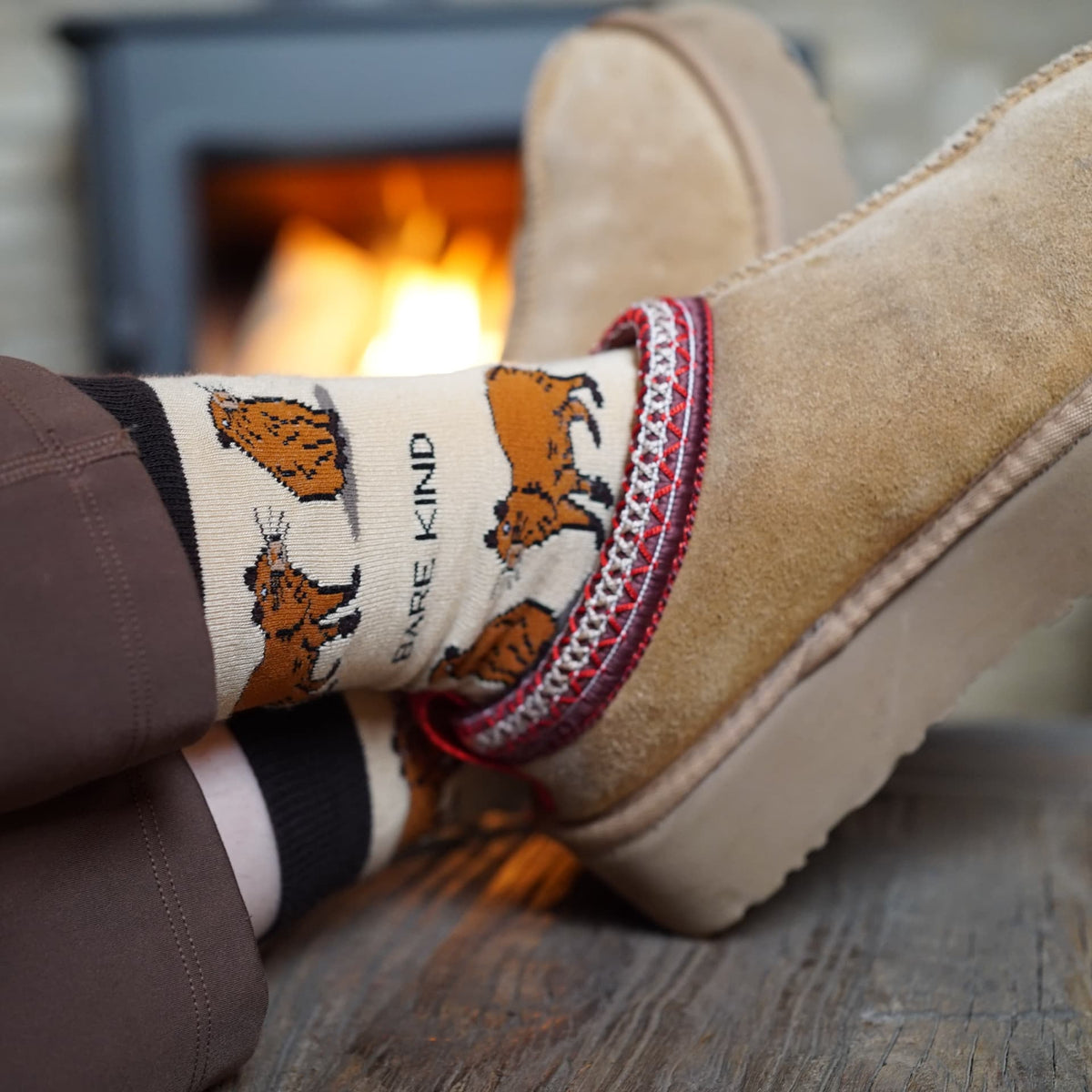 Save the Capybara Bamboo Socks
