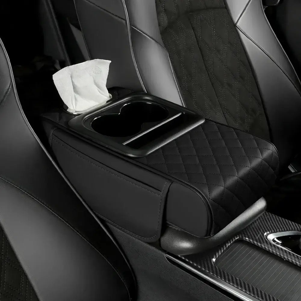 Car Armrest Height Pad with Storage (5 colours available)