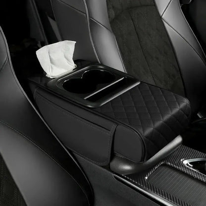 Car Armrest Height Pad with Storage (5 colours available)