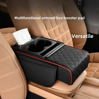 Car Armrest Height Pad with Storage (5 colours available)