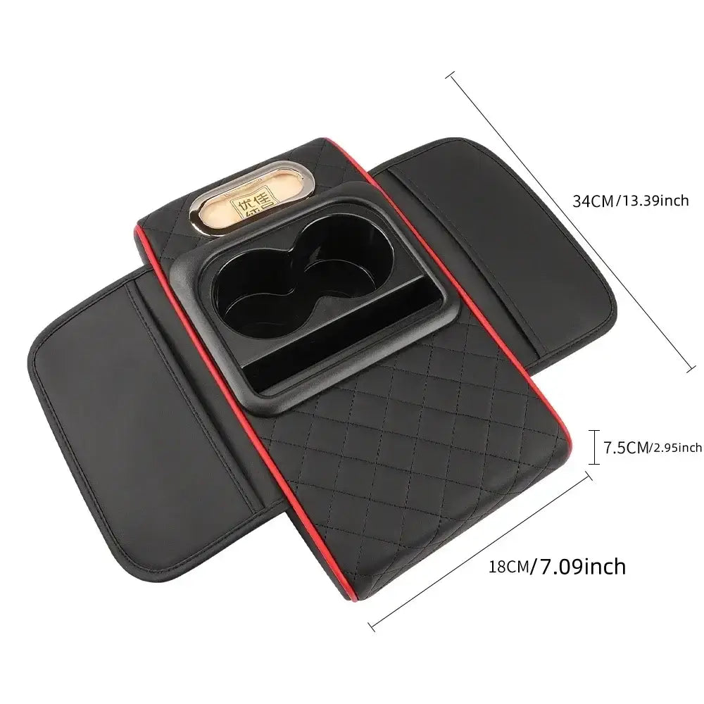 Car Armrest Height Pad with Storage (5 colours available)