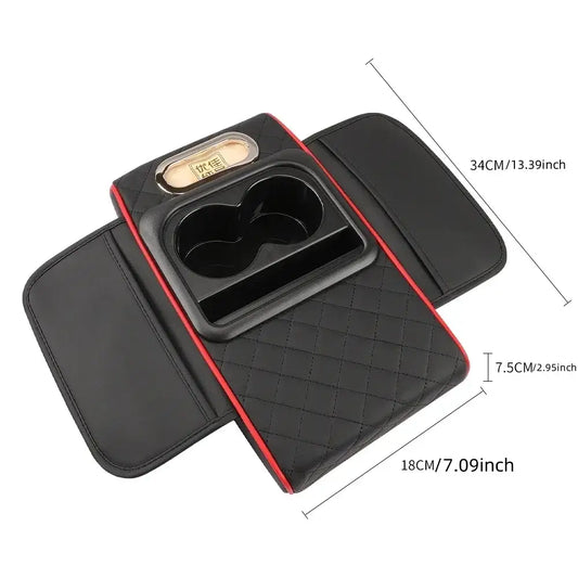 Car Armrest Height Pad with Storage (5 colours available)