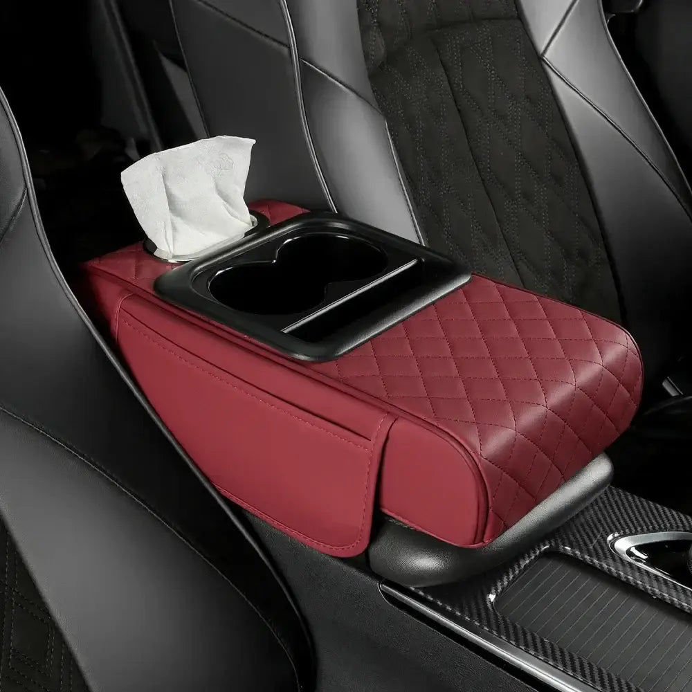 Car Armrest Height Pad with Storage (5 colours available)