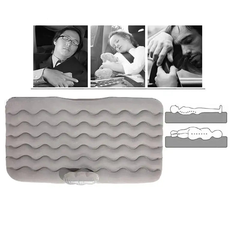 Car Back Seat Inflatable Travel Mattress (4 colours available)