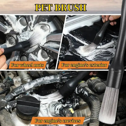 Car Detailing Brush Set (4–5PCS)