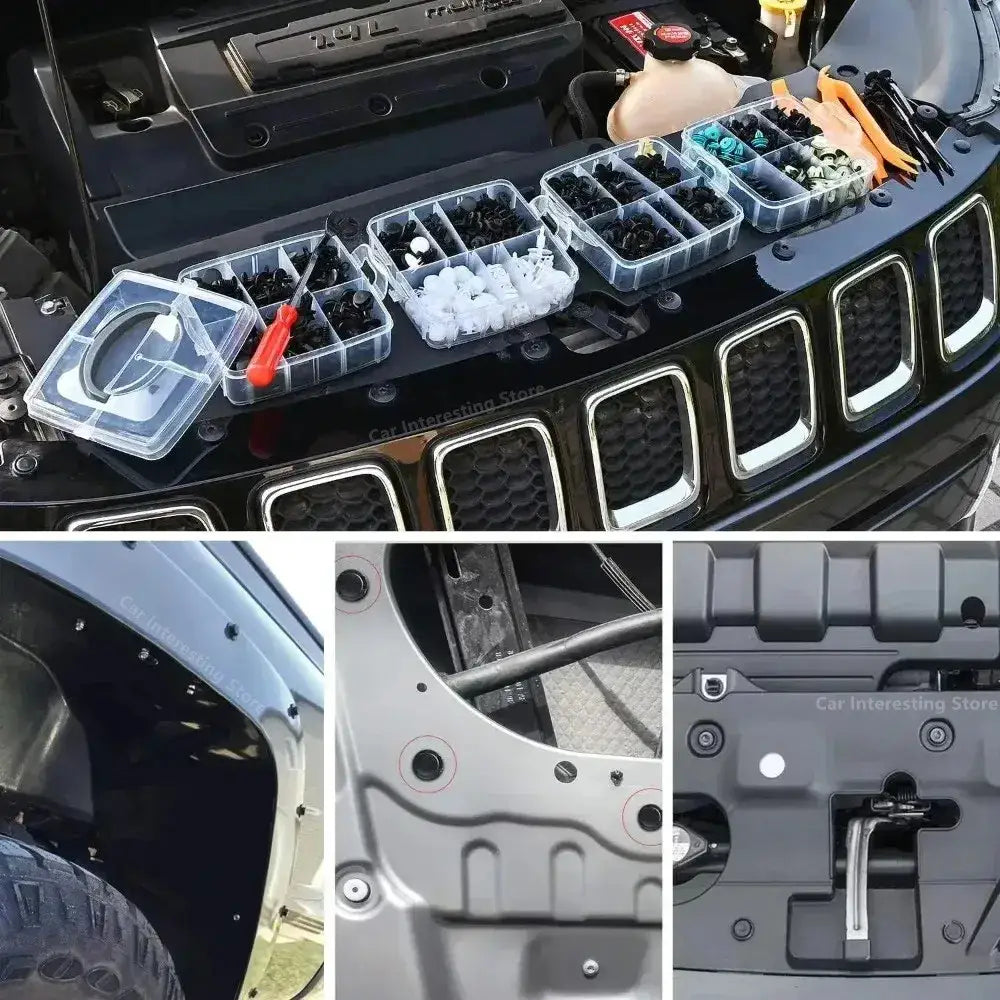 Car Fastener Clip Kit – Plastic Rivets & Retainer Pins (different types available)
