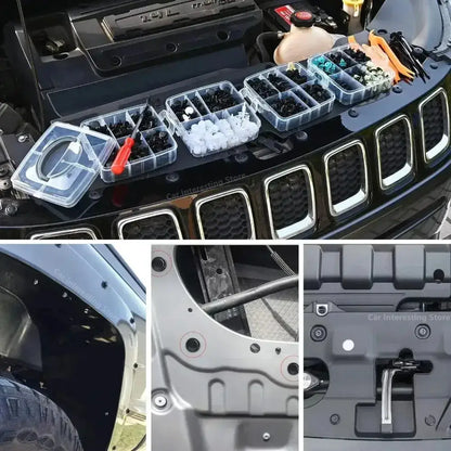 Car Fastener Clip Kit – Plastic Rivets & Retainer Pins (different types available)