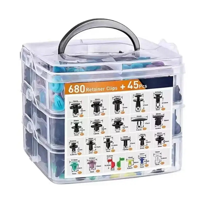 Car Fastener Clip Kit – Plastic Rivets & Retainer Pins (different types available)