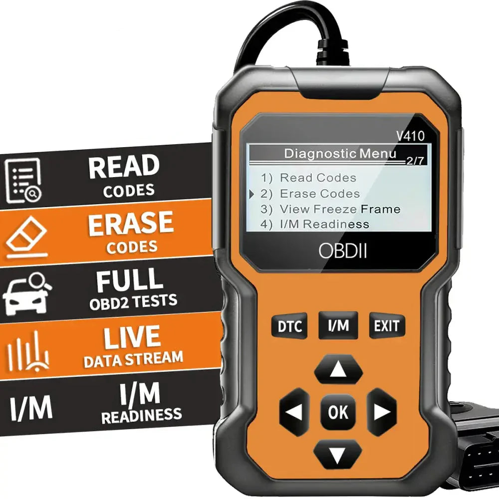 OBD2 Engine Fault Code Reader & Diagnostic Scanner for Cars