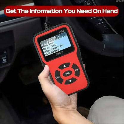 OBD2 Scanner, Voltage & Engine Fault Code Reader