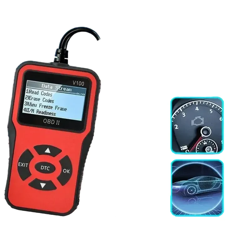 OBD2 Scanner, Voltage & Engine Fault Code Reader