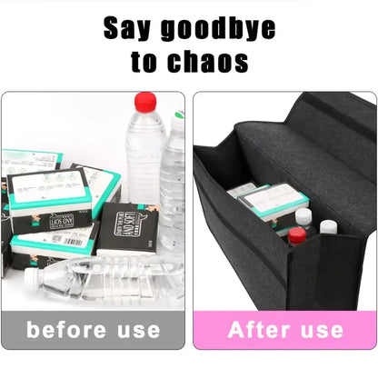 Car Storage Box – Large-Capacity, Portable, Non-Slip Organizer (2 sizes available)