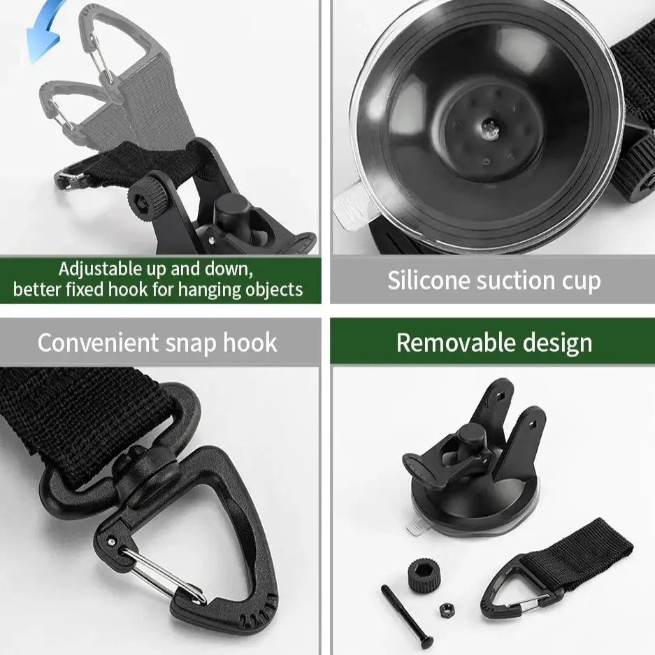 Car Tent Suction Cup Awning Anchor Hooks (different sets available)