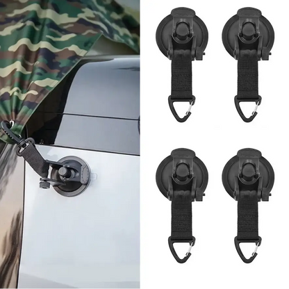 Car Tent Suction Cup Awning Anchor Hooks (different sets available)