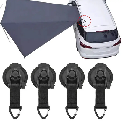 Car Tent Suction Cup Awning Anchor Hooks (different sets available)