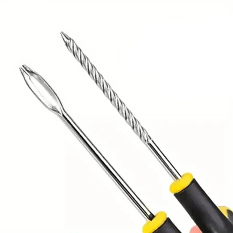 Car Tyre Repair Kit with Durable Strips & Super Glue