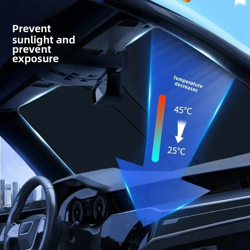 Car Window Sunshade Cover – Folding