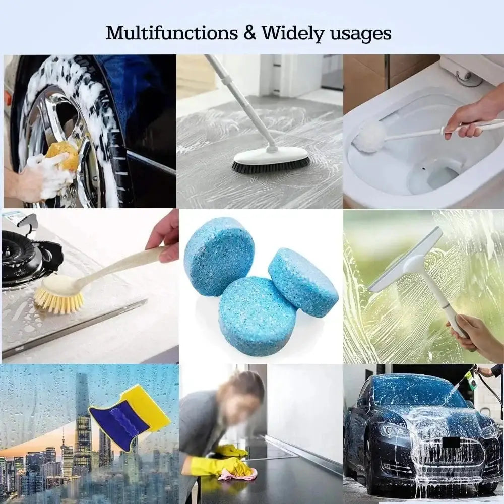 Car Windscreen Cleaner - Effervescent Tablets (available in different quantities)