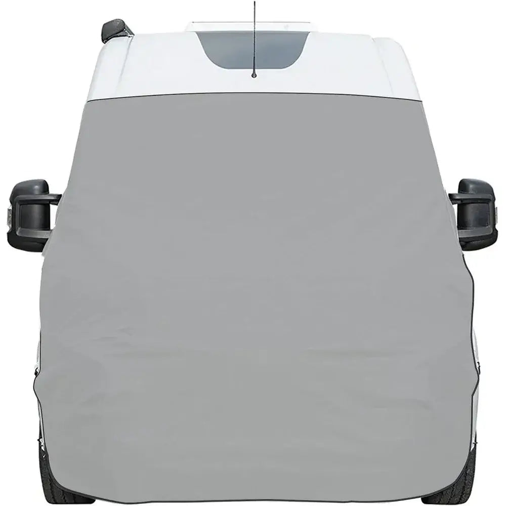 Caravan Motorhome Bonnet & Tailgate Protector Cover (Black & Gray)
