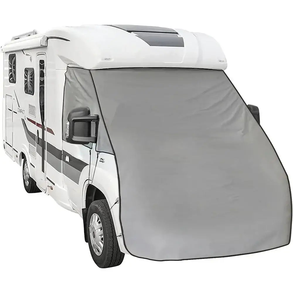 Caravan Motorhome Bonnet & Tailgate Protector Cover (Black & Gray)