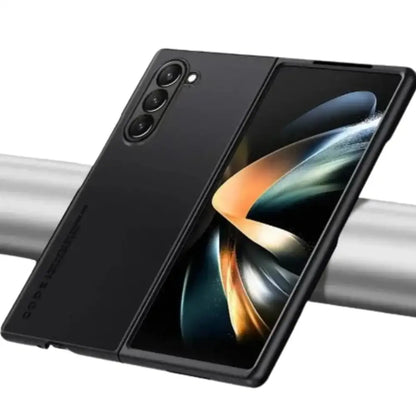 Carbon Fiber & Leather Case for Samsung Galaxy Z Fold 6/5/4/3