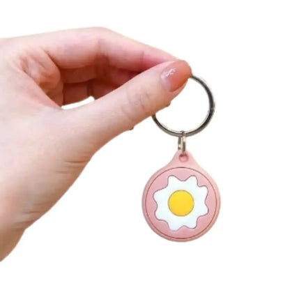 Cartoon Silicone Case for Air Tag – Keychain Holder