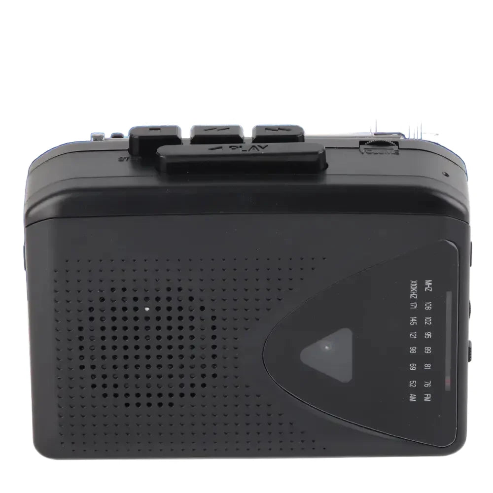 Portable Cassette Tape Player with AM/FM Radio
