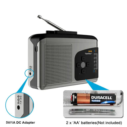 Cassette Walkman with MP3 & Radio