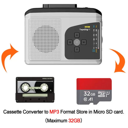 Cassette Walkman with MP3 & Radio