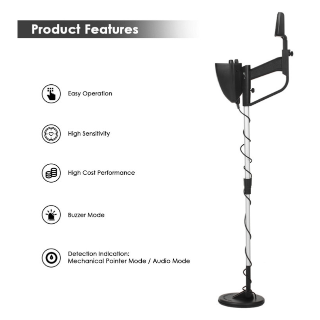 Portable Handheld Metal Detector for Easy Installation