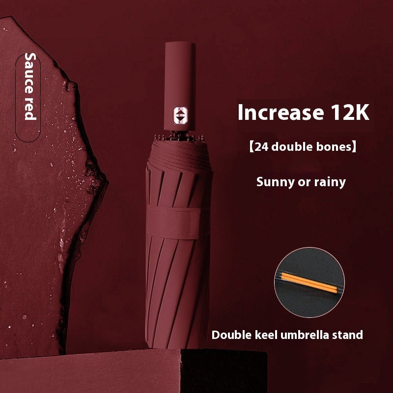 Automatic 24-Bone Sun Umbrella