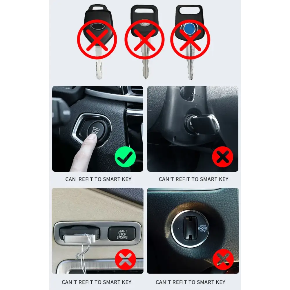 CF920 Universal Smart LCD Remote Key with Keyless Entry for Audi, BMW, Ford, Mazda, Toyota & Kia