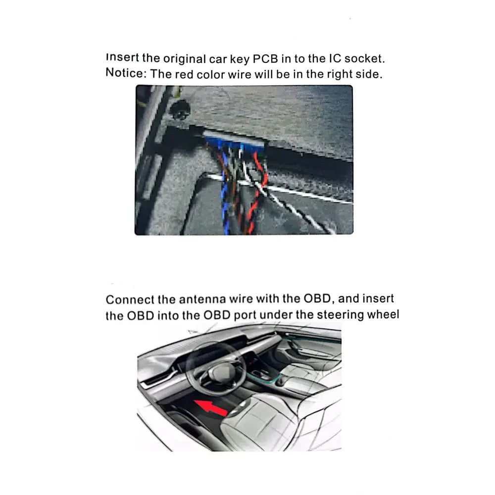 CF920 Universal Smart LCD Remote Key with Keyless Entry for Audi, BMW, Ford, Mazda, Toyota & Kia