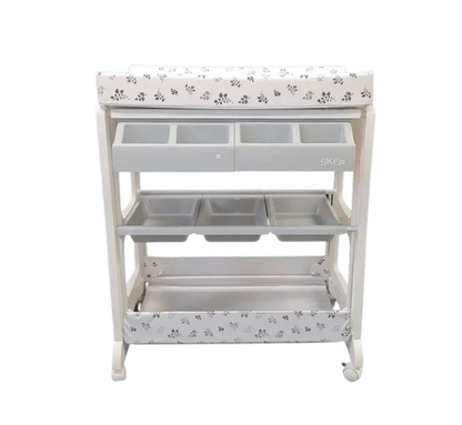 Neeva Change Table with Bath tub -  Metric Giraffe